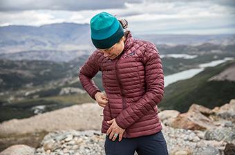 Patagonia men's down hotsell sweater temperature rating